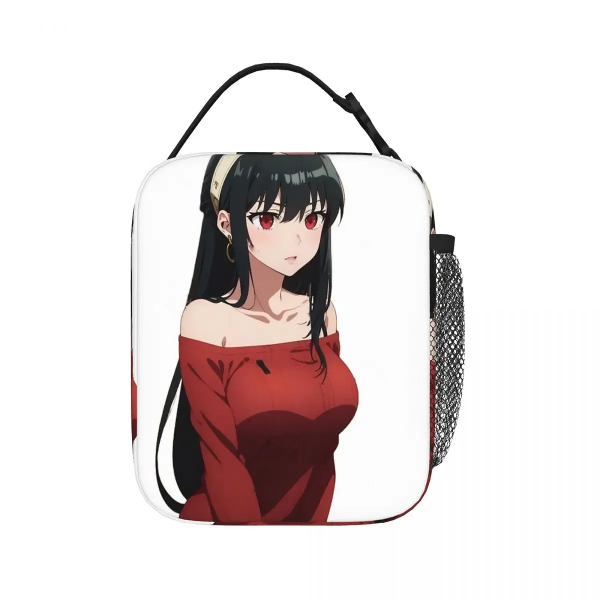 

Waifu Anya Smart Spy X Family Lunch Bags Insulated Lunch Tote Portable Thermal Bag Picnic Bags for Woman Work Kids School