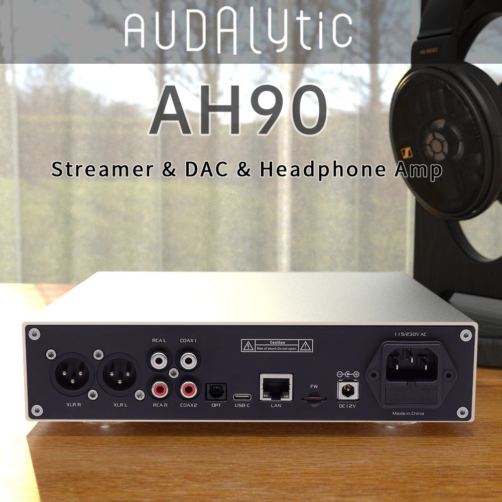 Gustard Audalytic AH90 AK4499EX DAC 기술이 적용된 4.4mm 밸런스드 AMP 헤드폰 앰프 스트리머 디코더 프리앰프