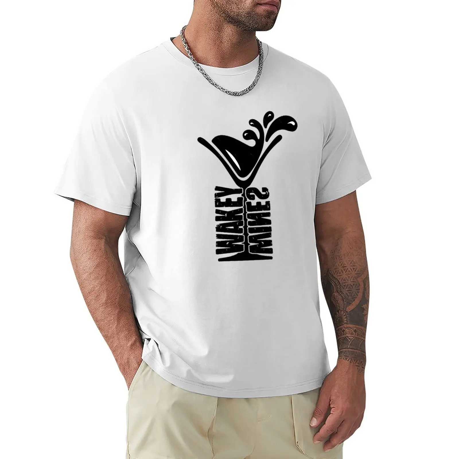 

Wakey Wines Premium T-Shirt tees Blouse animal prinfor boys men workout shirt