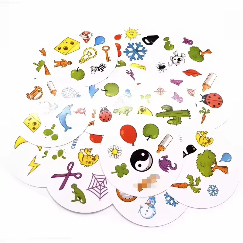 Gioco da Tavolo in Scatola di Metallo, Gioco di Carte Divertente per Famiglie, Animali, Bambini, Gioco da Tavolo per Vacanze e Campeggio - immagine 3