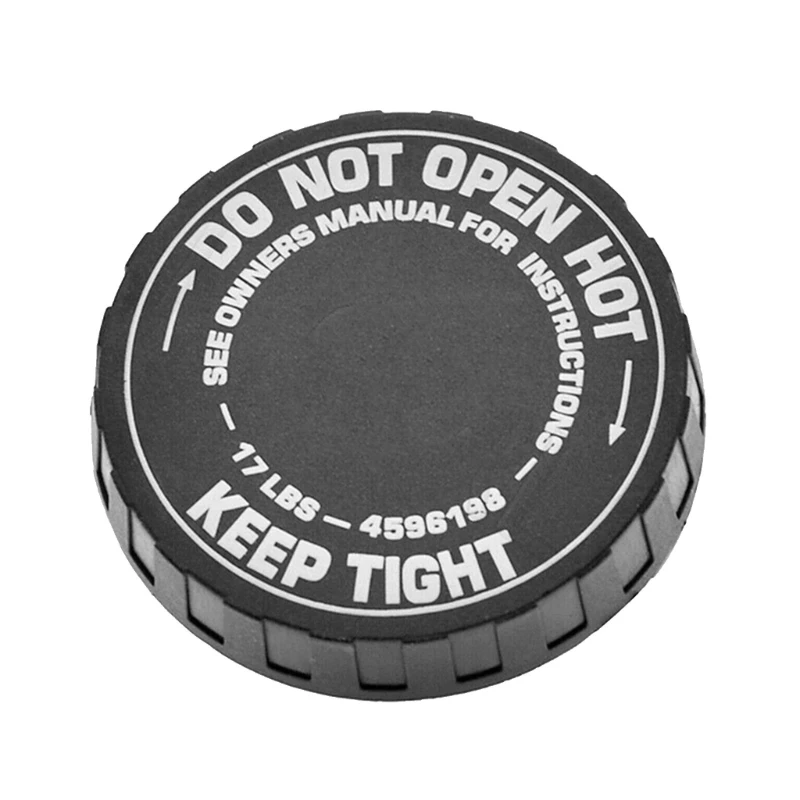 

Radiator Reservoir Expansion Water Cap Cover Compatible for 4596198 55116897AA Auto Equipment Accessories Durable R2LC