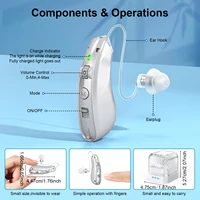 Behind-The- Ear Hearing Aids Hearing Amplifiers  Portable Elderly Hearing Aid Invisible Amplifiers 2