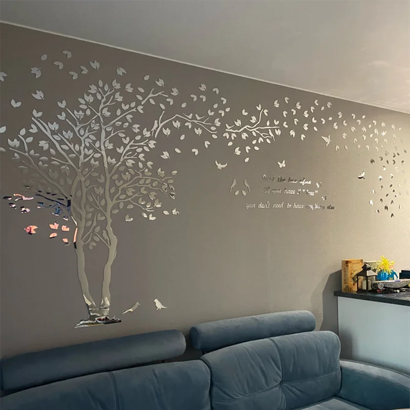 3DXLLivingRoomDecorWallStickerLoveTreeDecalsHomeWall
