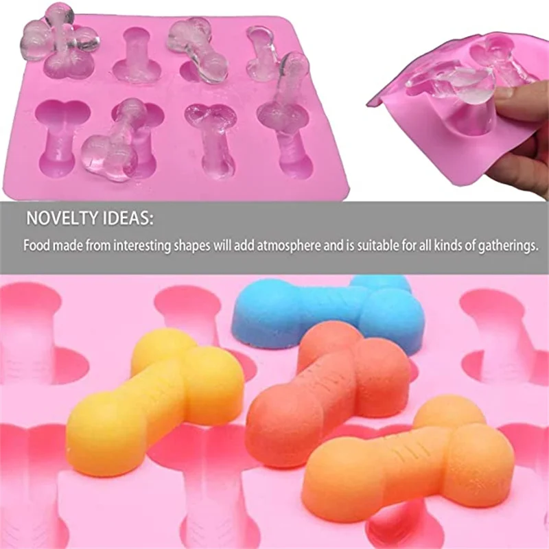 6/8 Even Crayon Silicone Molds Pencil and Long Bar Shape Chocolate Cake  Mold DIY Baby Teething Stick Making Fondant Molds - AliExpress