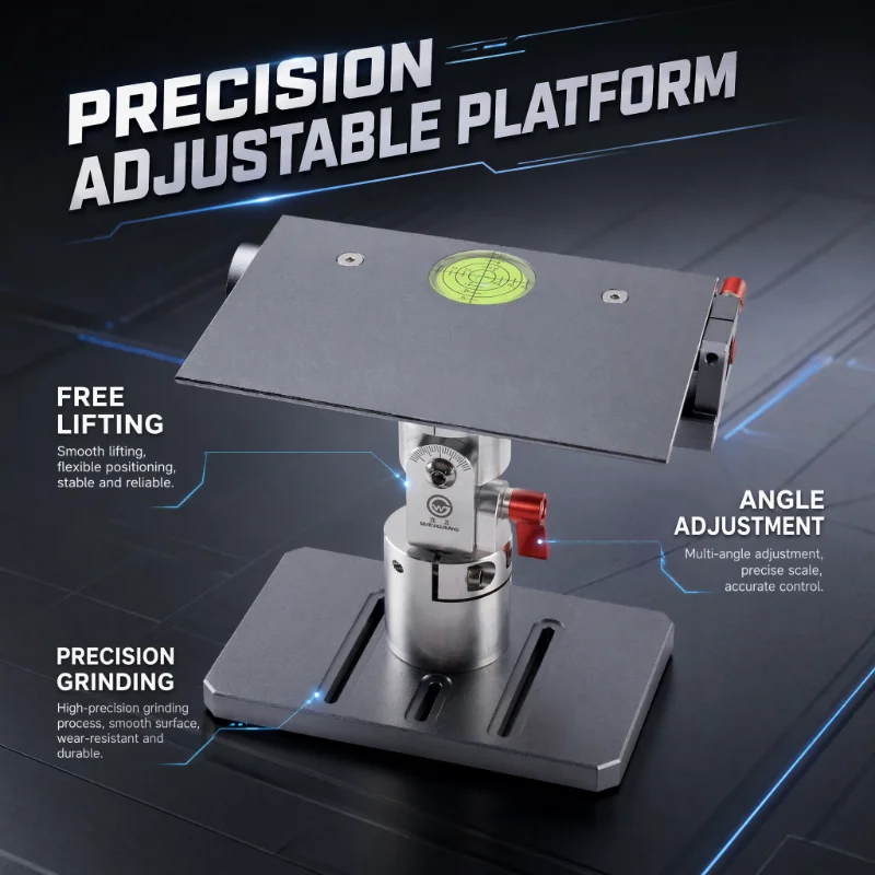 Watch Repair Tools: the Tool Can Be Used to Angle and Polish Surfaces, and the Platform Can Be Adjusted and Lifted
