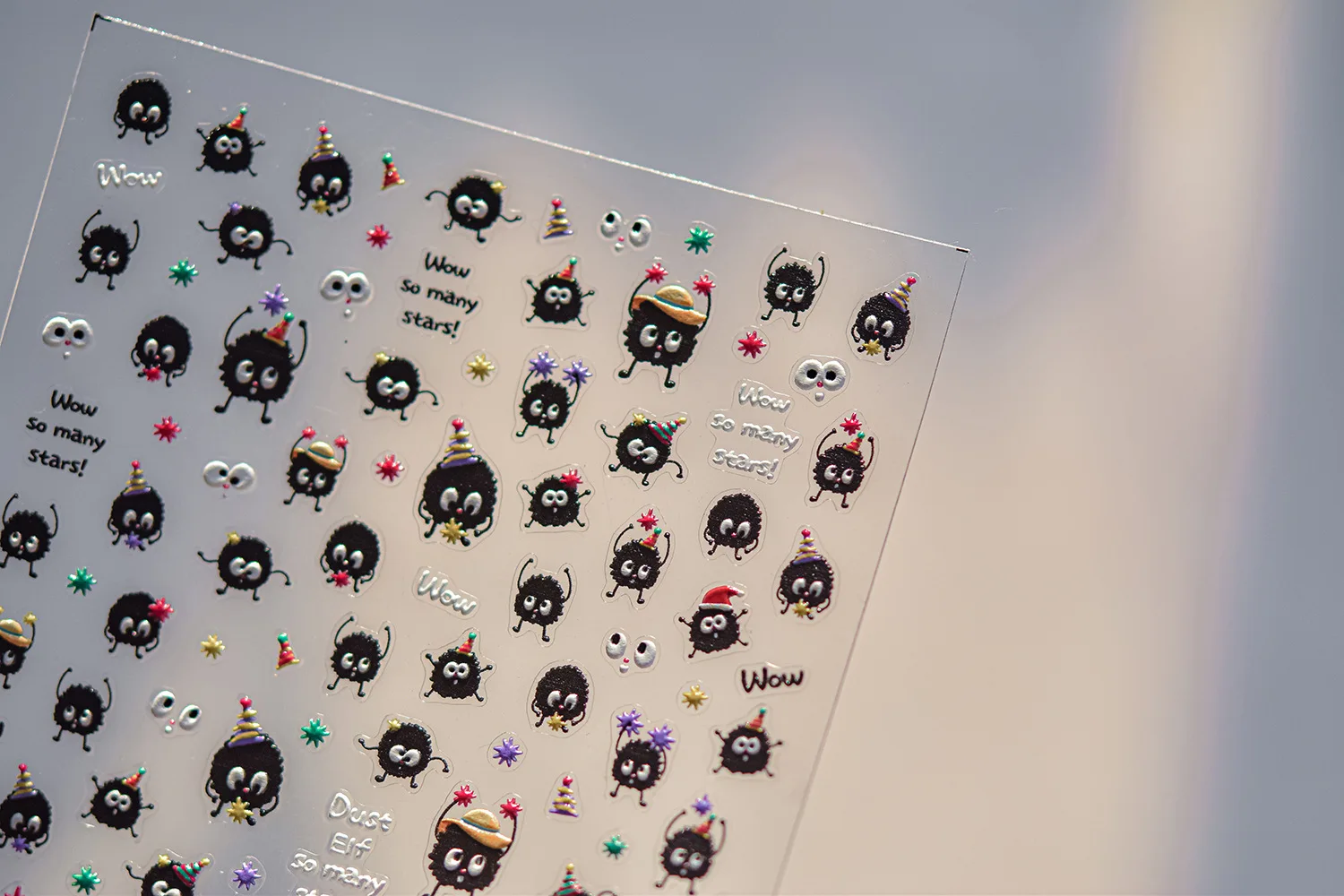 Nail Stickers 5D Embossed DIY Manicure Decals