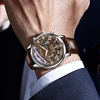 Fashionable casual men's calendar belt quartz watch military watches men table calendar watc Big dialh students watch 6