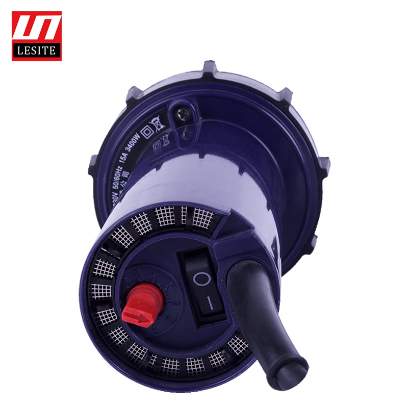220V Plastic hot air welding heat gun torch for drying, shrinking, hot forming, igniting LESITE LST3400 3