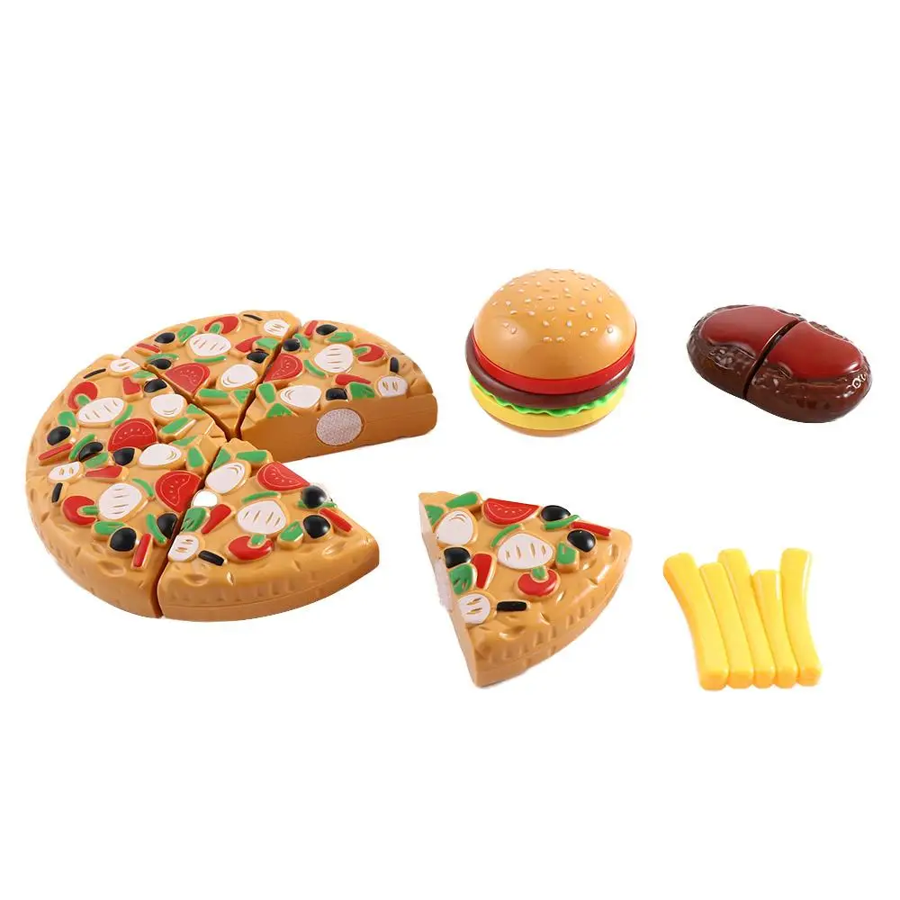 Simulation Kitchen Pretend Toy Cutting Fruit Vegetable Set Toy Cooking Interest Cultivation Montessori Educational Kids Gift