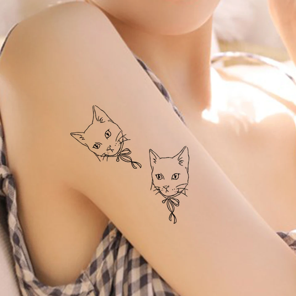 Chinois\u003eAnglais] Qu'est-ce que ce tatouage de chat porte-bonheur dit ? :  r/translator, image size:960x960