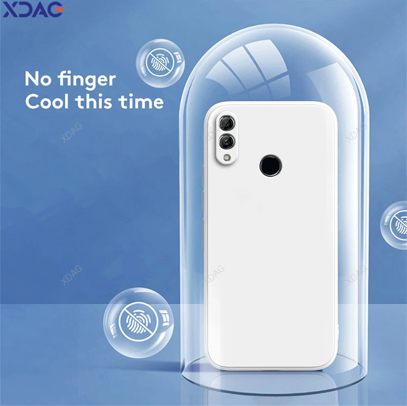 Premium Liquid Silicone Phone Case with Lens Protection - Sleek Back Cover Design