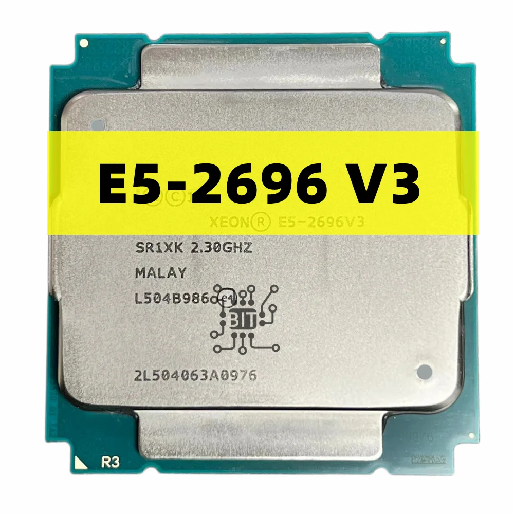중고 Xeon E5-2696 v3 E5 2696v3 E5 2696 v3, 2.3 GHz, 18 코어 20 36 스레드, 45MB ...
