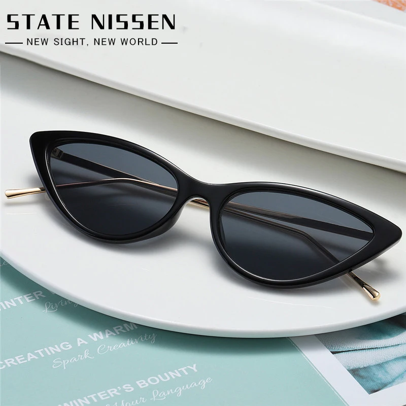 Fashion Pc Cat Eye Full Frame Men's Sunglasses