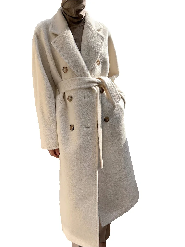 

Кашемировый свитер Suli, Женская Шерсть альпака, Длинная шерстяная ткань Альпака альбака, универсальное характерное и универсальное оформление