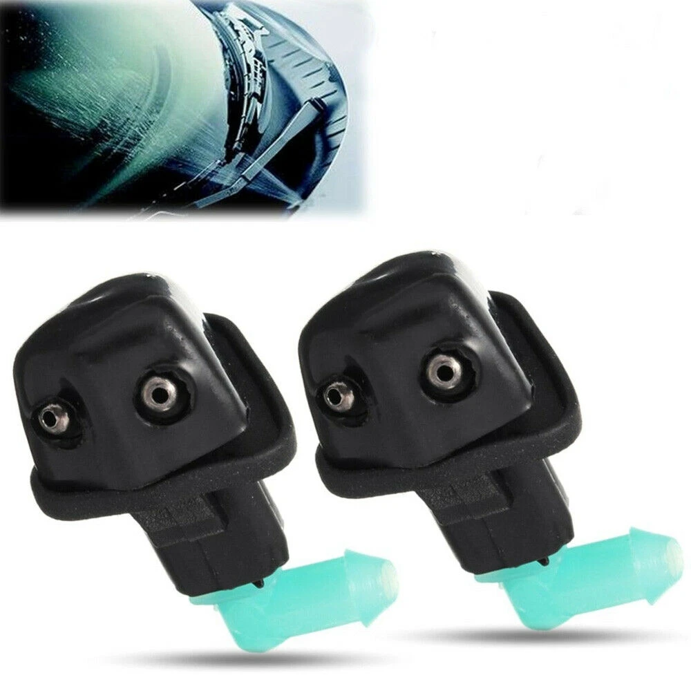 Car Windshield Washer Nozzle 1Pair for Honda for Accord 1998 1999 2000 2001 2002 Windshield Washer Wiper Nozzle Sprayer 76810-S84-C02