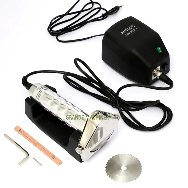 Electric Stainless Steel KS80S Straight Kebab Slicer Shawarma Doner Cutter with