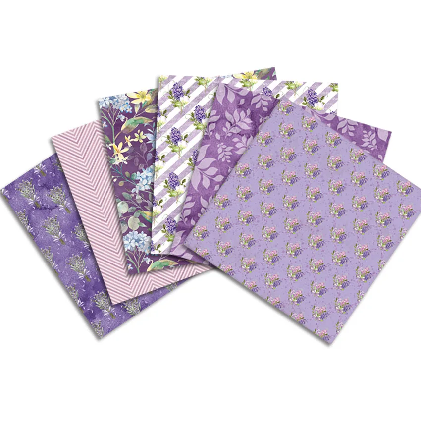 24Sheets/Set Vintage Flower Material Ppaper DIY Scrapbooking Journal Base Collage Photo Props Gift Wrapping Decoration Paper