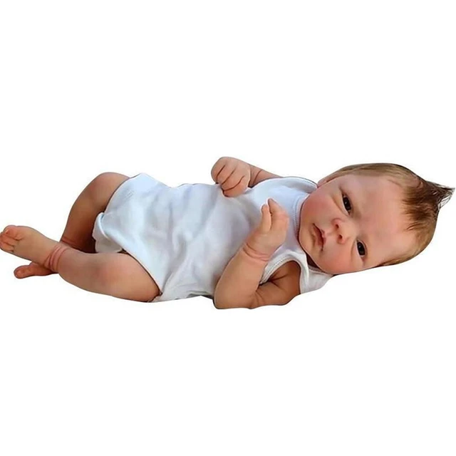 Muñeca bebe reborn vinilo de silicona juguetes para 48cm LIANYUN