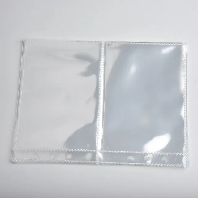 10Db A5 Binder Hüvelyek 1P 2P 4P Fotóalbum Újratöltés Belső Hüvelykártyák Átlátszó Fotocard Zsebek Mini Név Kártya