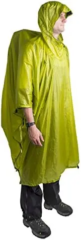 Ultra-sil Nano Tarp Poncho 4 en 1, chubasquero, cubierta de paquete, sábana y refugio, Ropa de verano, traje de baño, top de Playa, ropa de mujer