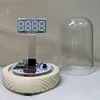 2024 New Luxurious Handmade  Modern Retro Style Lamp Design Different time zone clock 5