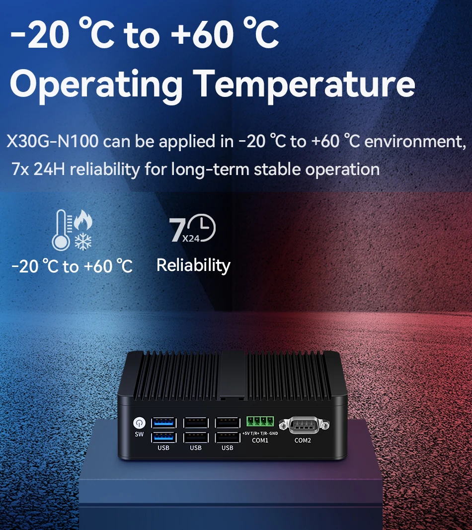 Рисунок 3 - Мини-ПК BEBEPC Intel N100 2 * COM