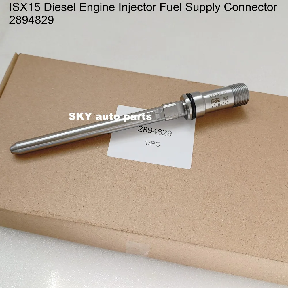 ISX15 Diesel Engine Injector 2872405 Fuel Supply Connector 2894829 