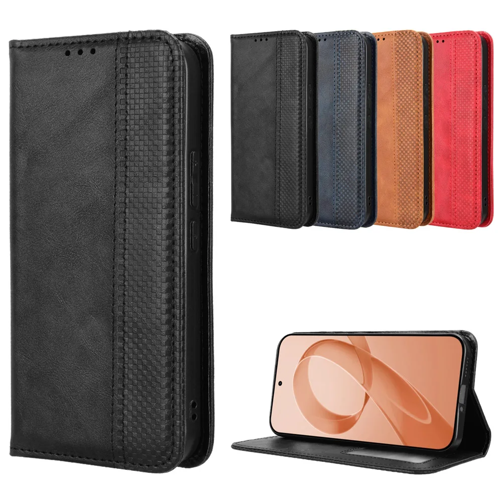 High-Quality PU Leather + TPU Flip Anti-Knock Phone Case