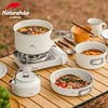 Naturehike Ceramic Non Stick Pot Outdoor Camping Portable Kitchenware BBQ Picnic Kettle Frying Pan Cookware Barbecue Tablewar 1