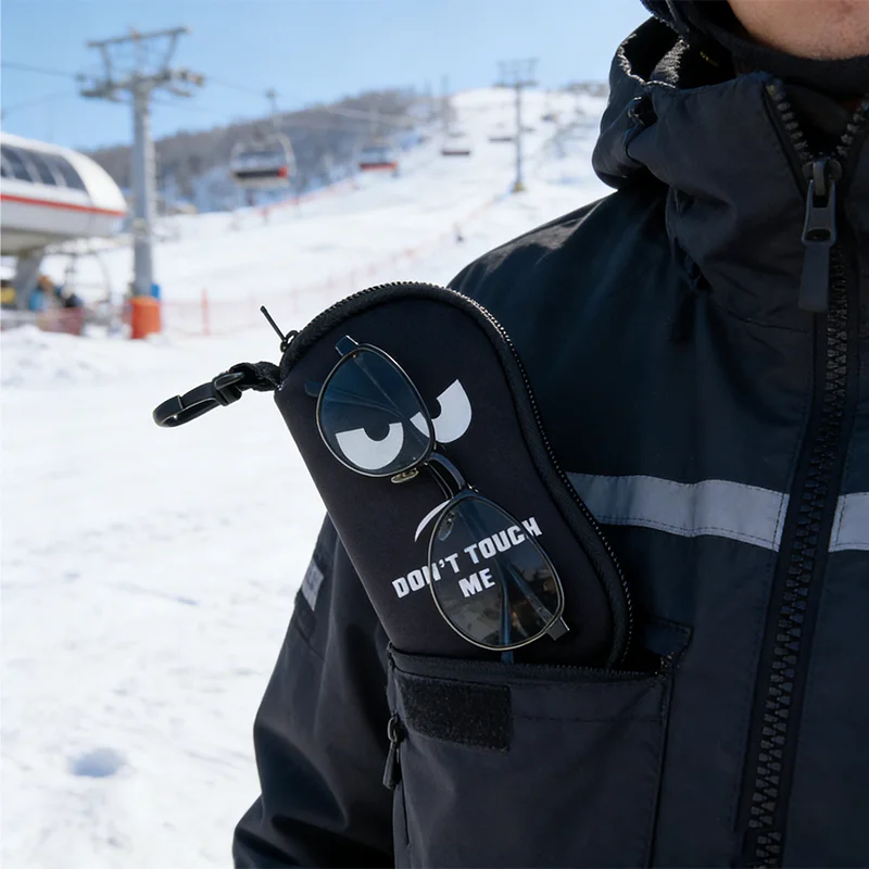 Stylish Shockproof Neoprene Sunglasses Pouch