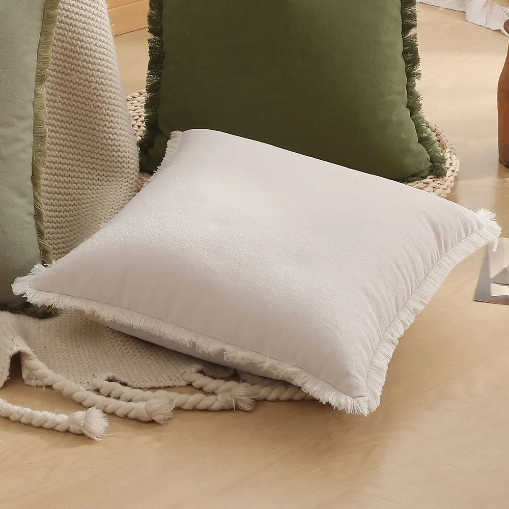 Boho Throw Pillow Cover Image 7