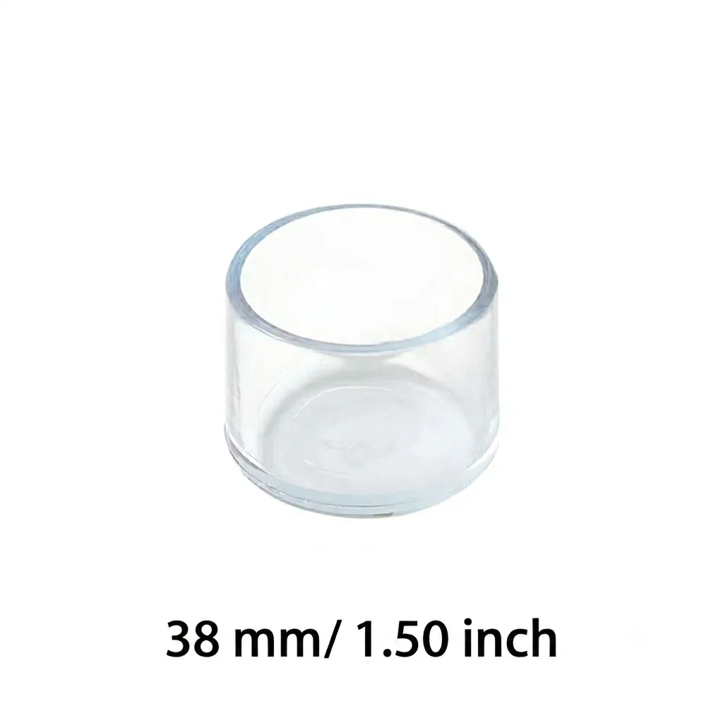 Anti-Noise Transparent Silicone Floor Protectors