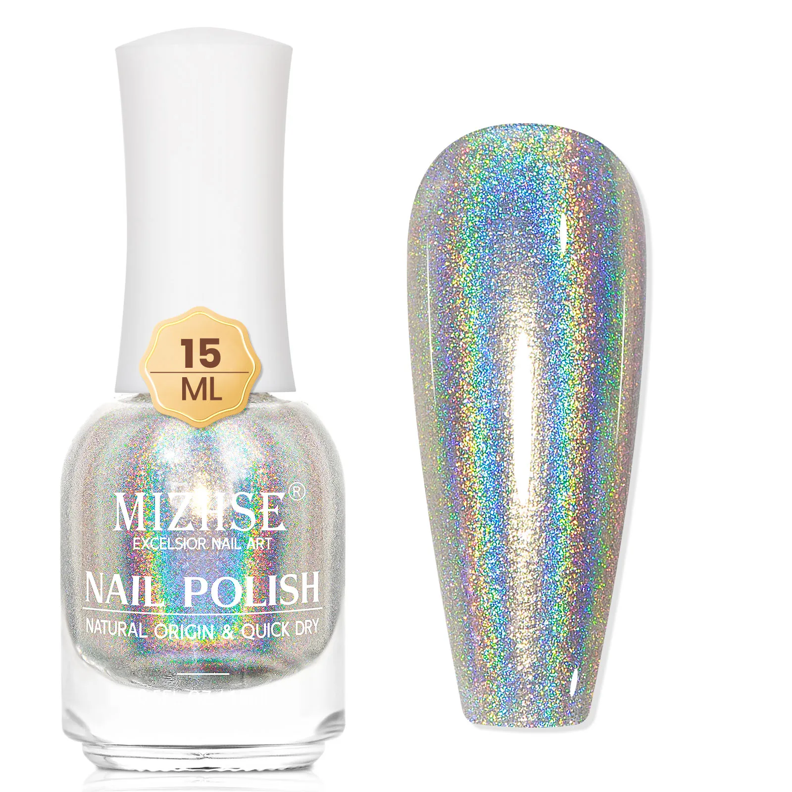 Laser Nail Polish 15 ML Semis Permanent UV Led Gel