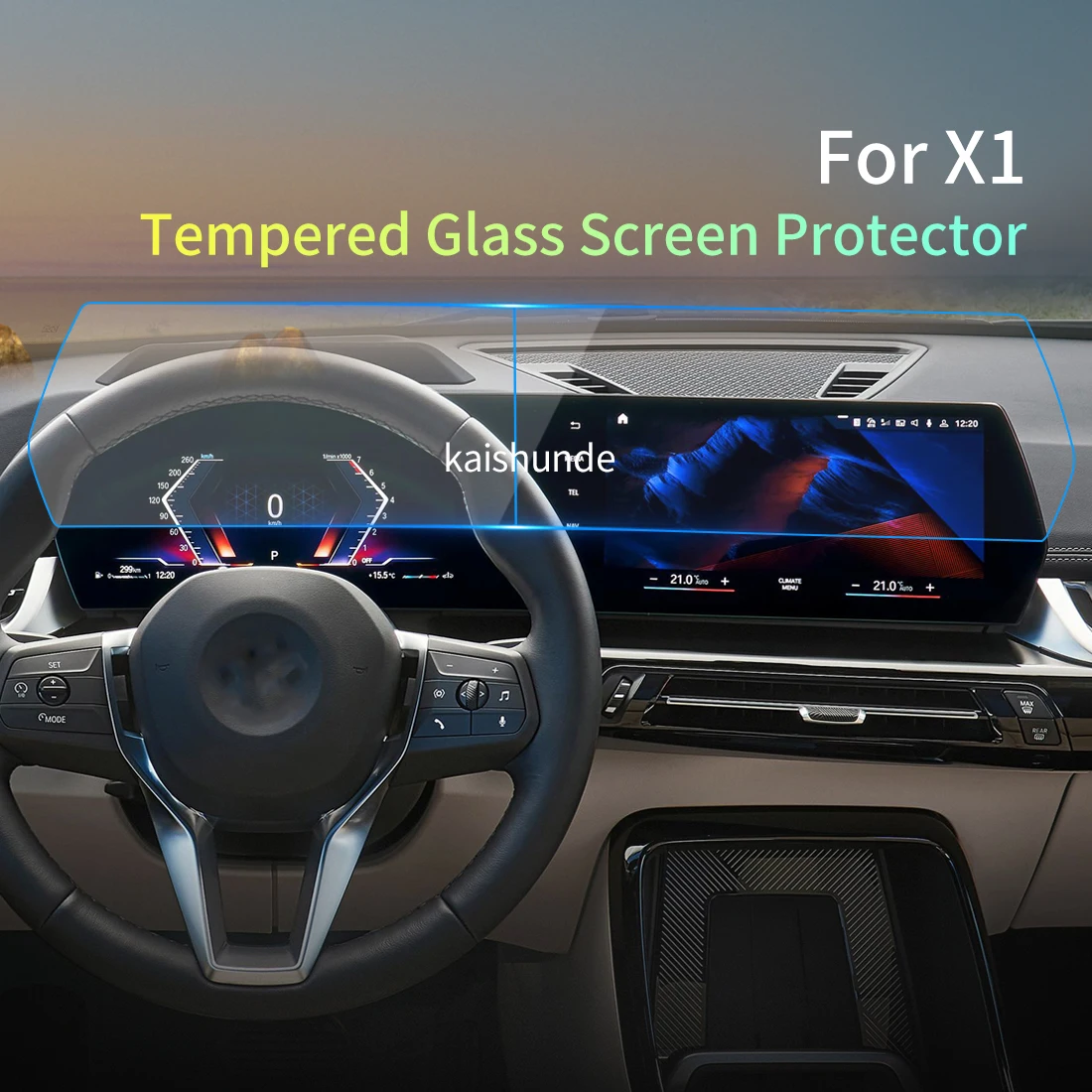 

Для BMW X1 2023, защита экрана, фотопанель Carplay, медиа-видео, аксессуары для интерьера автомобиля