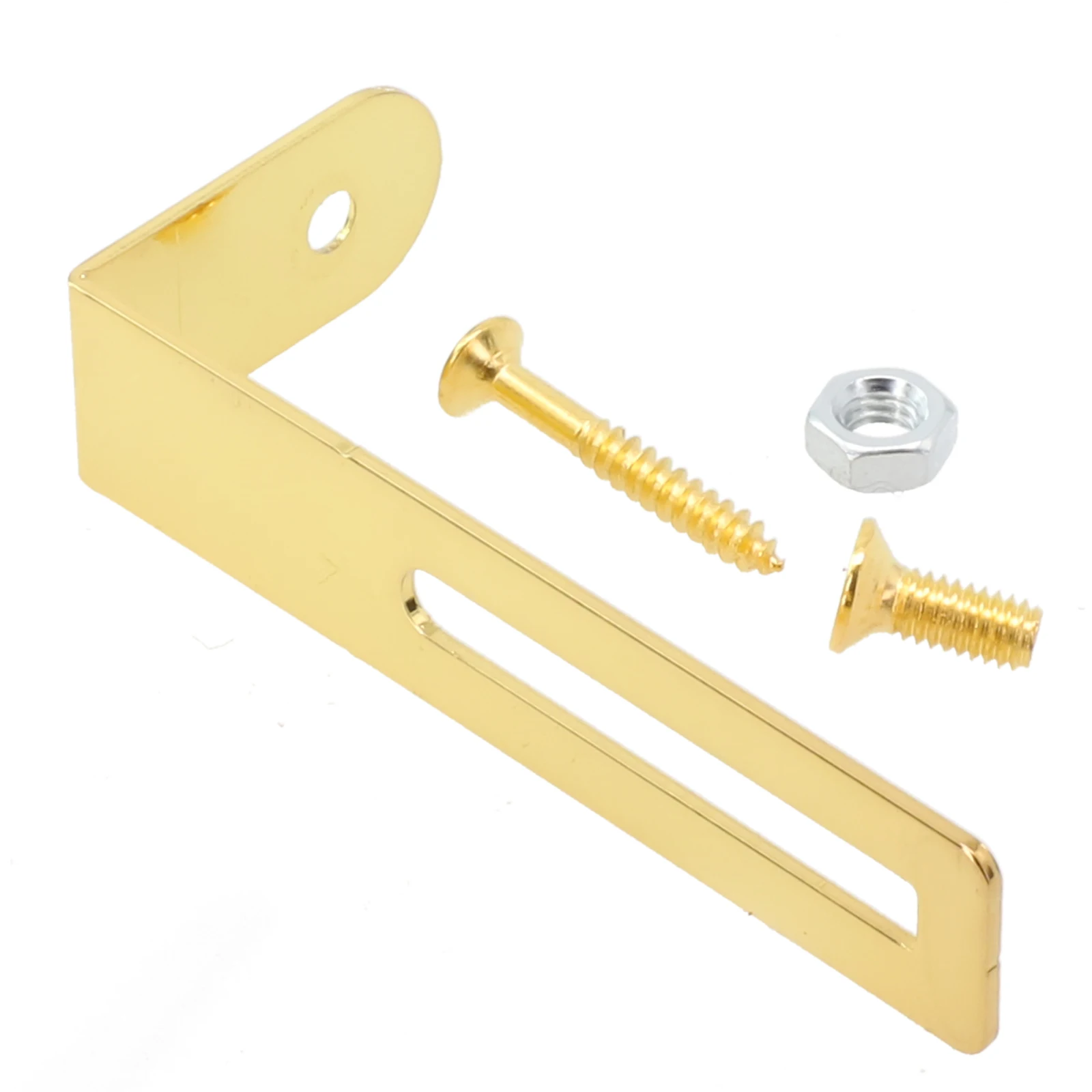 Description Picture 4 of item1pc Electric Guitar Pickguard Holder Pick Guard Scratch Plate Support Bracket With 2 Screws 1 Nut For LP Les Paul Guitars