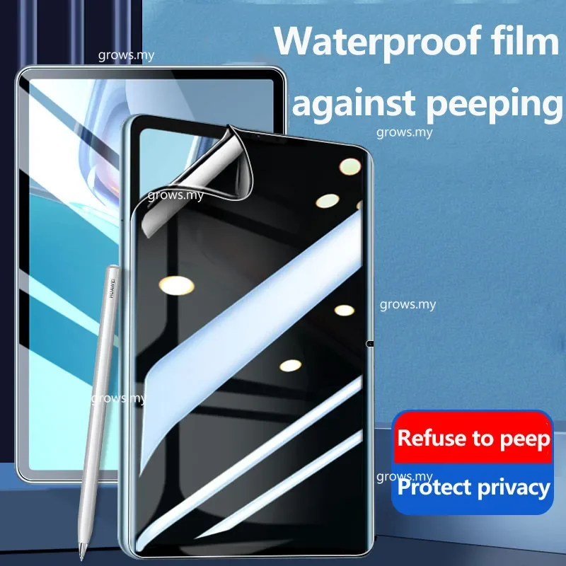 360 Privacy Anti Peeping Spy Hydrogel Film For Samsung Galaxy Tab S10+ 2024 S9 FE Plus 12.4 A9 Plus S9FE A9 S9 S8 11 S6 Lite A8 2