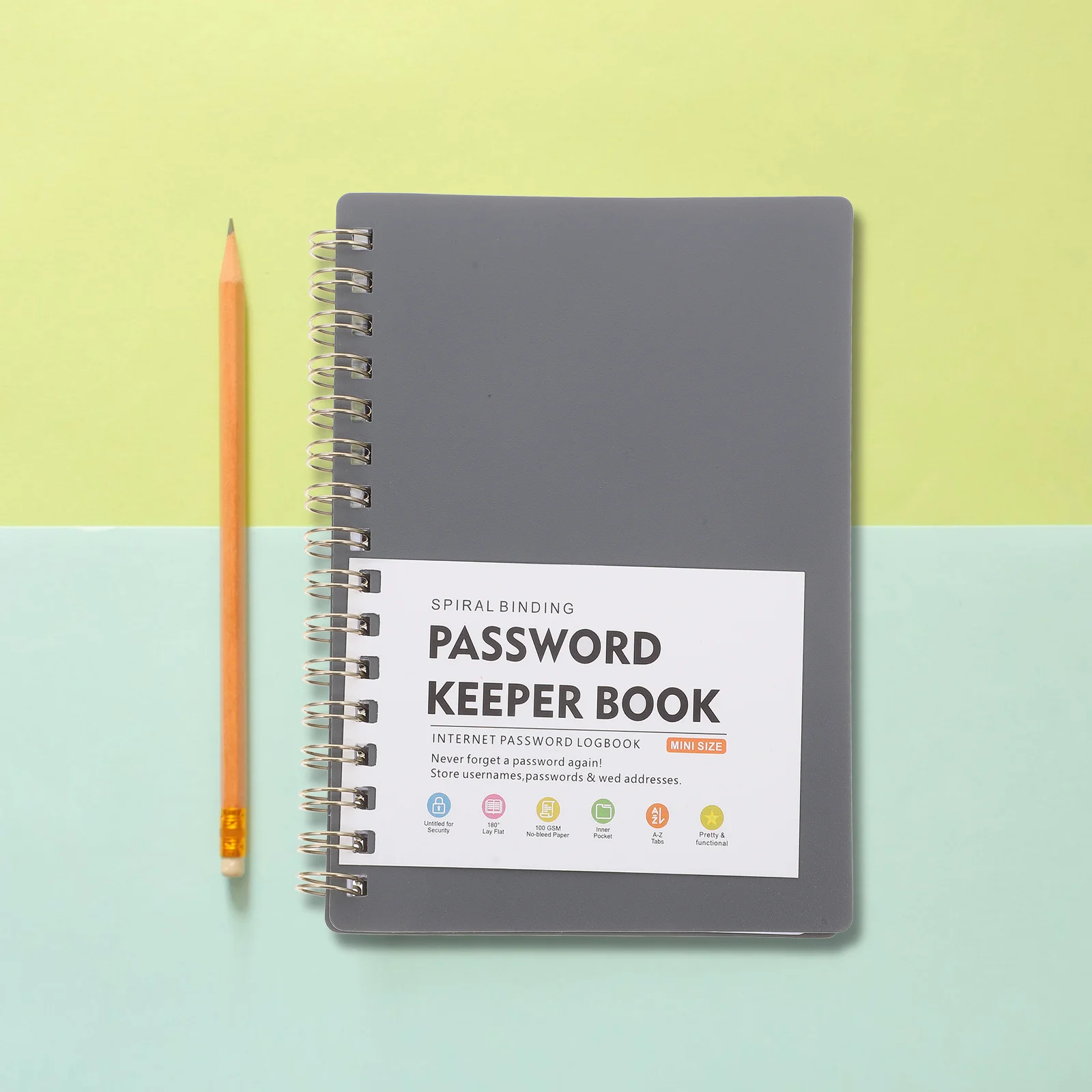 Label Password Book Things to Do Notepad Pp Address Notebook with Alphabetical Tabs