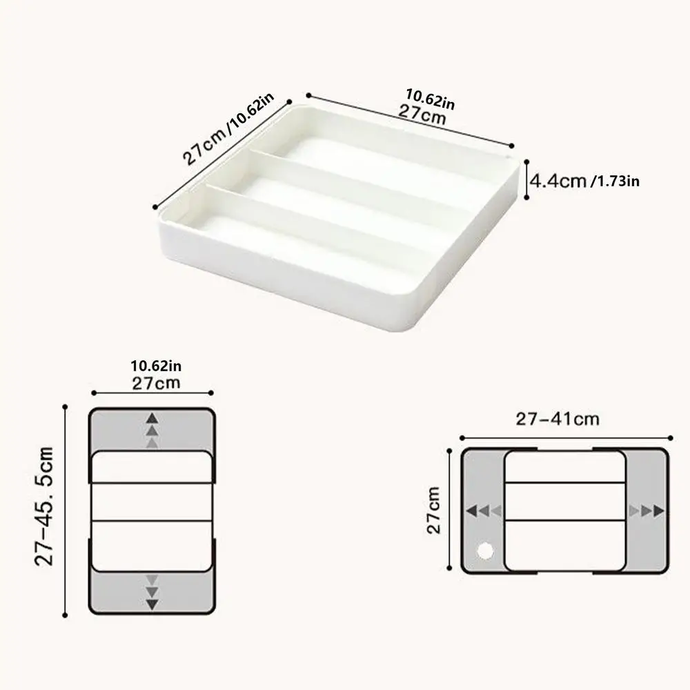 Drawer Organizer Kitchen Utensils Kitchen Silverware Drawer Organizer Multifunctional Utensil Tray For Kitchen Cutlery And
