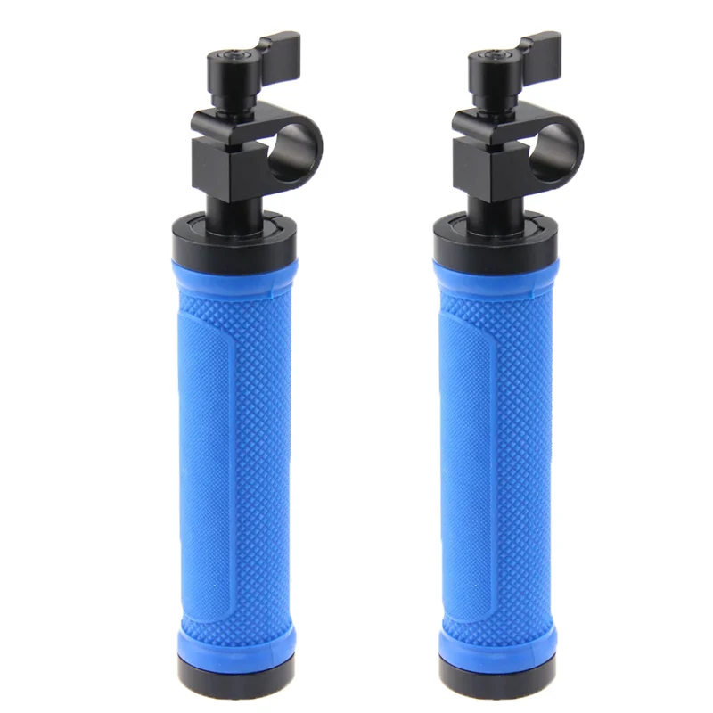 Dual Handgrip Shoulder Mount Support Rig Kit With Z-Shape Bracket for DSLR Camer
