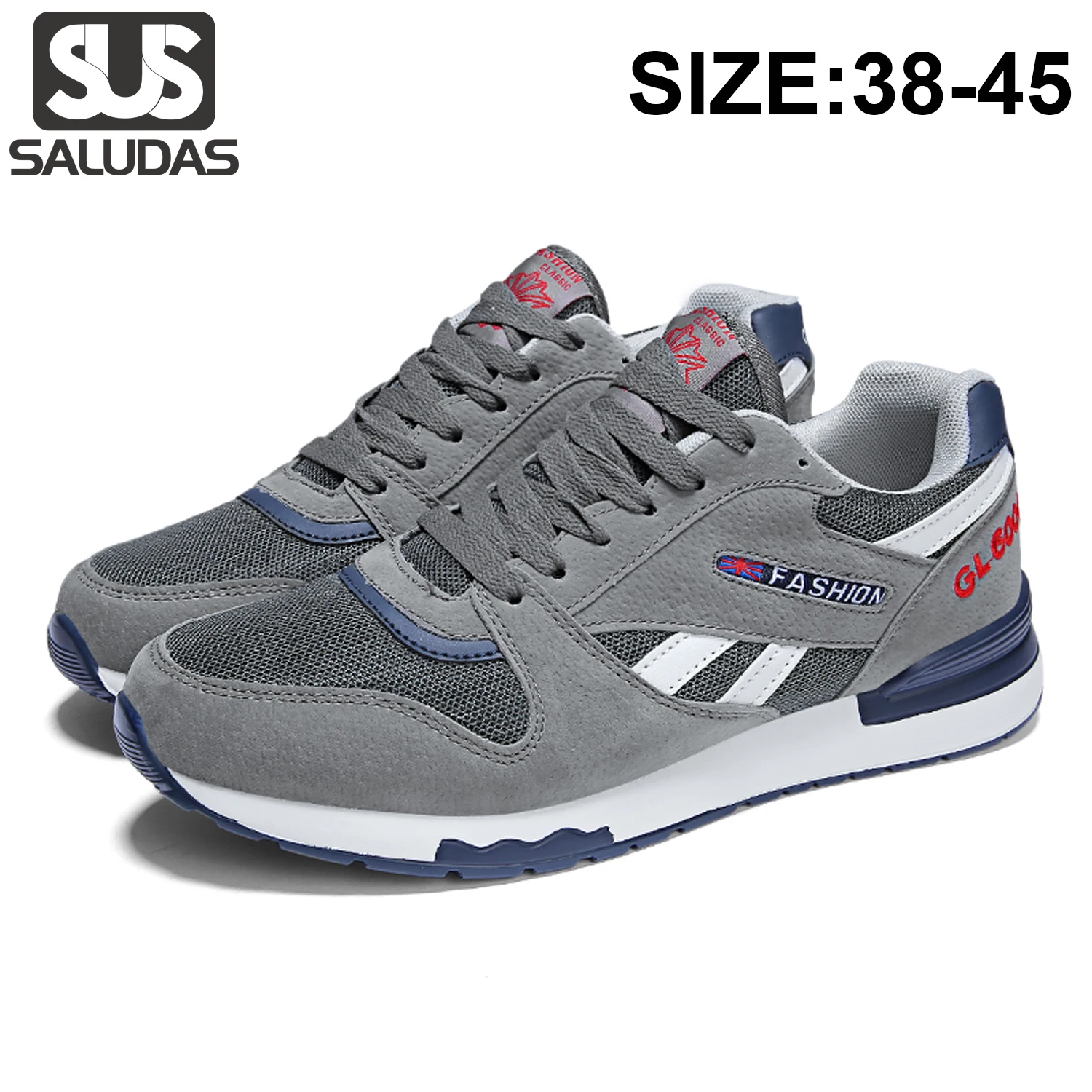 SALUDAS Zapatillas deportivas transpirables para hombre, Calzado cómodo SALUDAS Zapatillas deportivas transpirables para hombre, Calzado cómodo