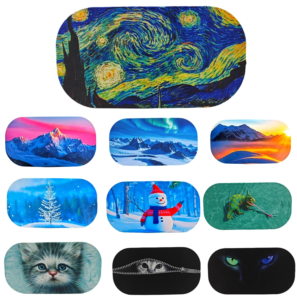 안경 보호 커버 야외 스포츠를위한 멀티 스타일 고탄성 방진 방진 스키 사이클링 고글 생일 선물