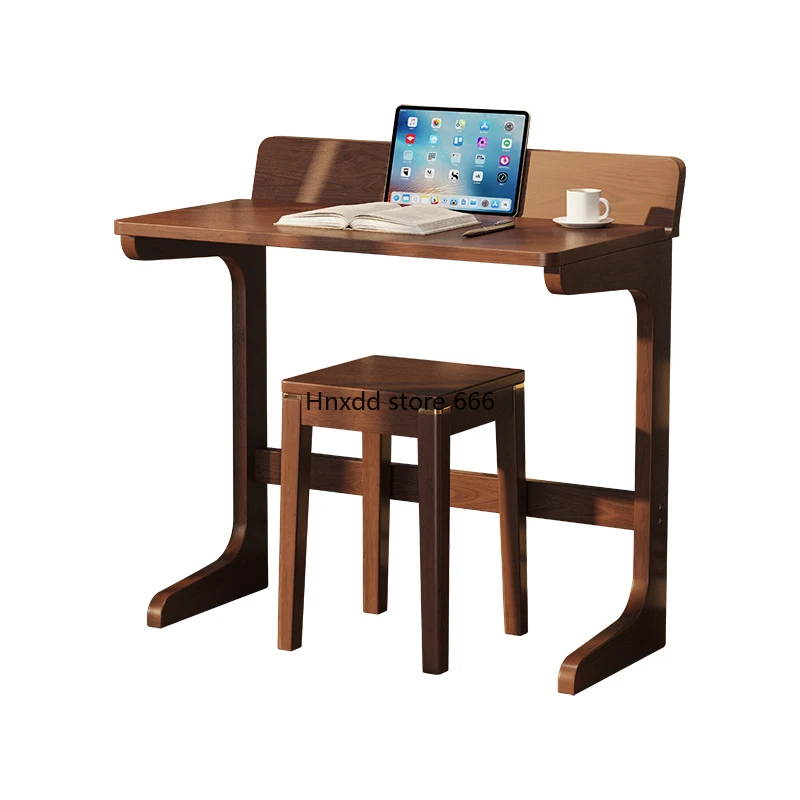 All solid wood small table desk household simple sofa side table living room mini coffee