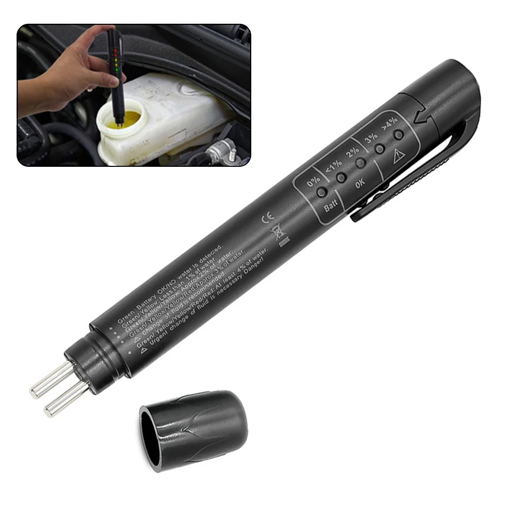 

Accurate Auto Automotive Testing Tool Oil Quality Check Pen Universal Brake Fluid Tester Car Brake Liquid Digital Tester Vehicle