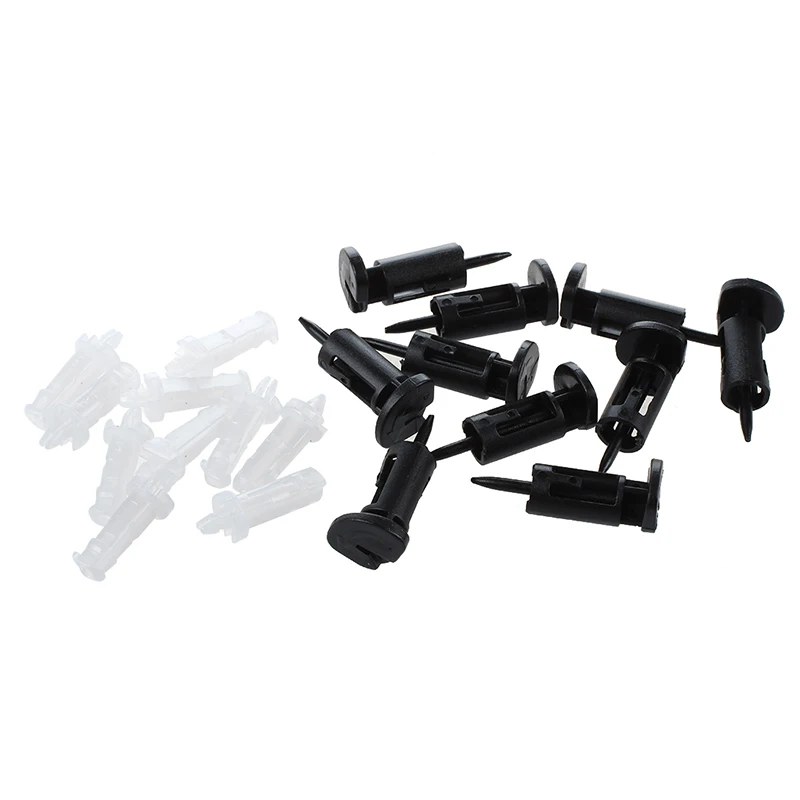 10 Pcs Plastic Mounting Clip For Intel 4 Way Cpu Coolers Fans