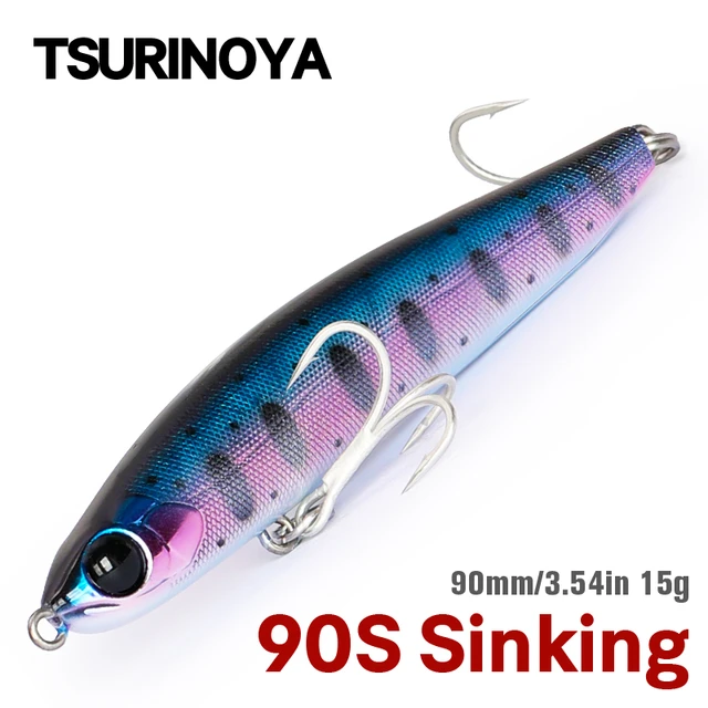 TSURINOYA Sinking Pencil Long Casting Fishing Lure SWORDSMAN 90S