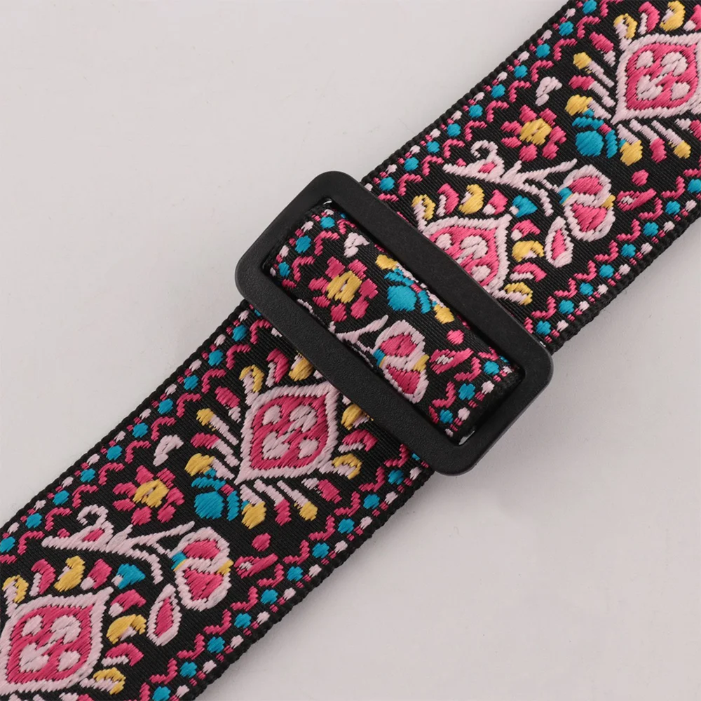 Guitar Strap 5CM Trend All-In-One Crossbody Bag Wide Strap Guitar Personality Ethnic Wind Widened And Thickened