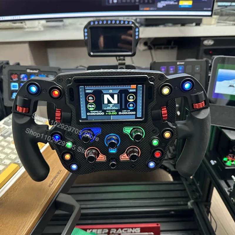 For Simagic FX PRO Formula Steering Wheel Carbon Fiber SIM Racing ...