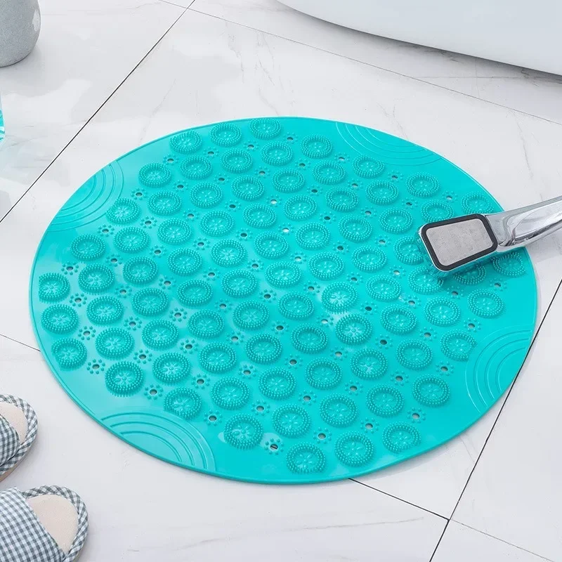 Anti-Slip Round PVC Bath Mat 6