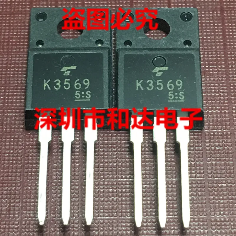 10pcs/lot K3569 2sk3569 To220f 600v 10a 100 Inport Original In Stock