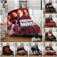 New Sofa Bed Blanket Soft Warm Criminal minds 3D Print Blanket Cover Fleece Throw Blanket Adult Children's blanket 1